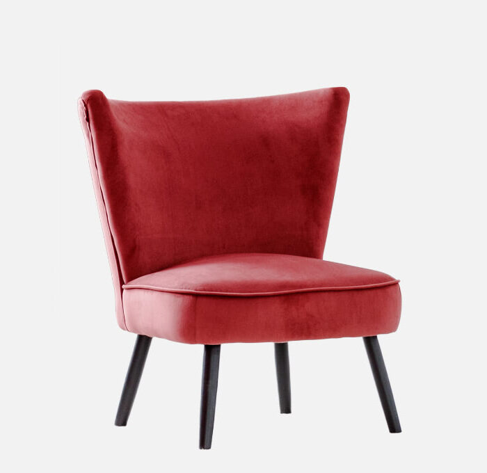Redvelvet chair